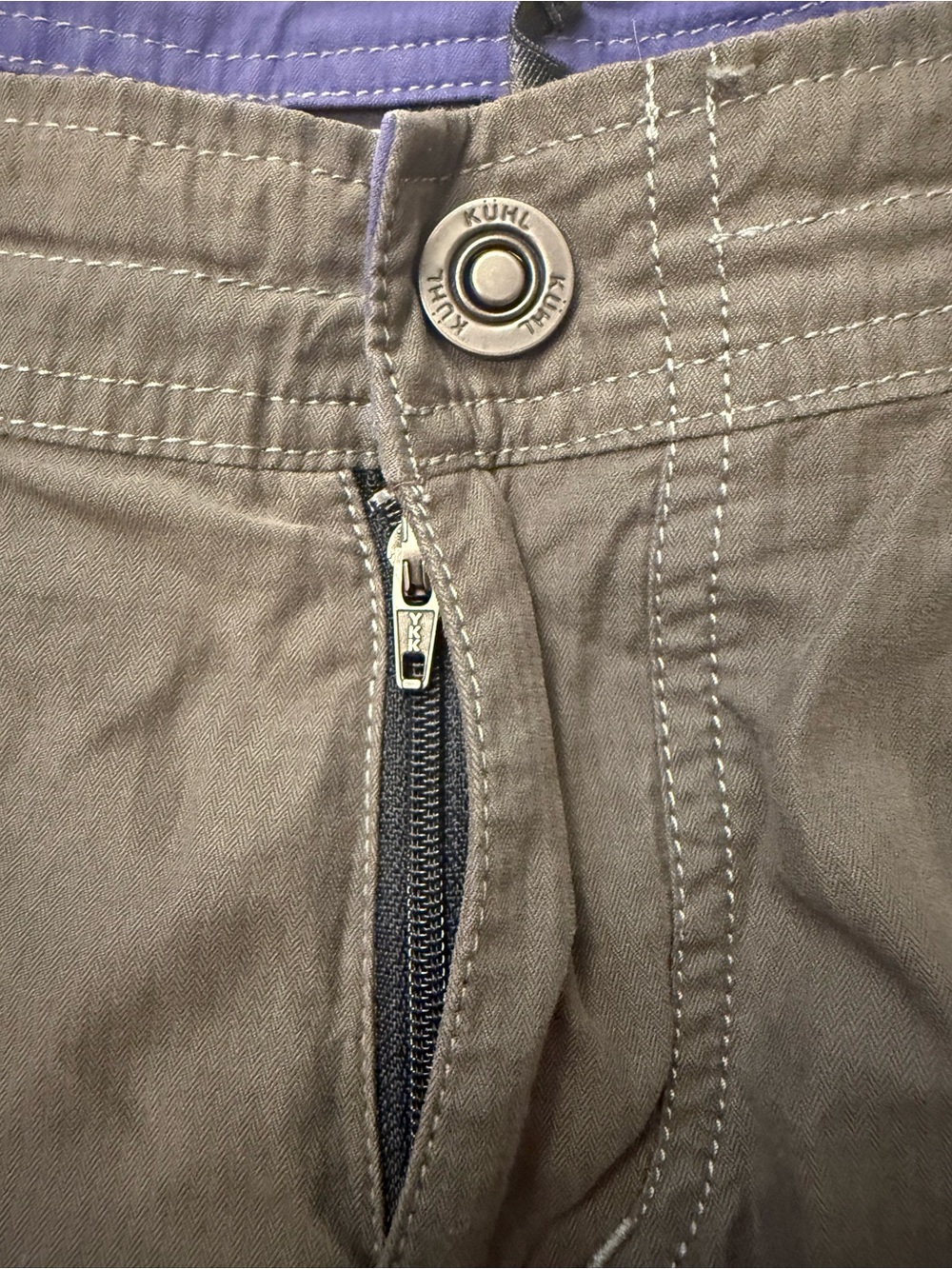 KÜHL Womens Olive Hiking Kendra Capris Size 8 Outdoor Stretch Cargo Crop Pan - Picture 4 of 9